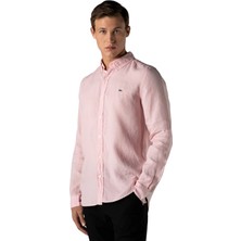 Lacoste Regular Fit Keten Gömlek
