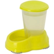 Moderna Smart Kedi ve Köpek Saklamalı Su Kabı Sarı 1.5 Lt