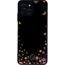 Reeder S23 Pro Max Uyumlu Floral Tasarımlı Glossy Premium Kılıf