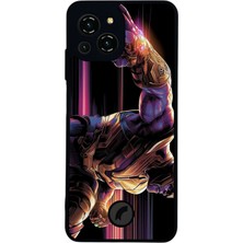 BG AKSESUAR Reeder S23 Pro Max Uyumlu Thanos Tasarımlı Glossy Premium Kılıf