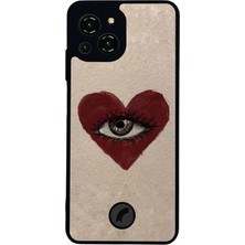 Reeder S23 Pro Max Uyumlu Kalp Love Tasarımlı Glossy Premium Kılıf