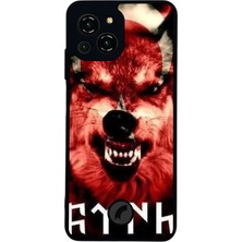 Reeder S23 Pro Max Uyumlu Bozkurt Tasarımlı Glossy Premium Kılıf