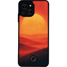 Reeder S23 Pro Max Uyumlu Gunes Tasarımlı Glossy Premium Kılıf