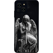 Reeder S23 Pro Max Uyumlu Melek Tasarımlı Glossy Premium Kılıf