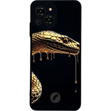 Reeder S23 Pro Max Uyumlu Yılan Tasarımlı Glossy Premium Kılıf