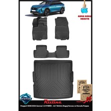 Rizline Peugeot 3008 2024 Sonrası 1.2 Hybrid - Alt Bagaj Bagaj Havuzu ve Havuzlu Paspas