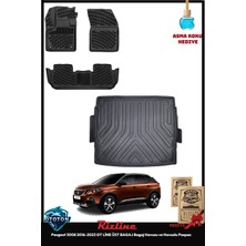 Rizline Peugeot 3008 2016-2023 Gt Line Üst Bagaj Bagaj Havuzu ve Havuzlu Paspas