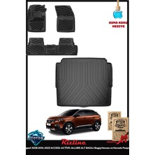 Rizline Peugeot 3008 2016-2023 Access-Active-Allure Alt Bagaj Bagaj Havuzu ve Havuzlu Paspas