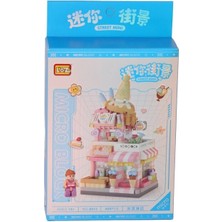 Epilons Mey Ithalat® LZ8813 Dondurma Dükkani Block Oyuncak 400 Parça