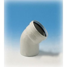 Colezium Ege Yıldız 110X45 Pvc Açık Dirsek 3,2 mm