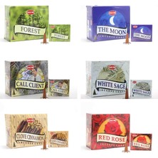 Storeg 6 Paket Toplam 60 Adet Farklı Aroma Hem Konik Tütsü