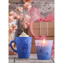 Ruby Lila Mum 2'li Hediyelik Set Kokulu Mum Lila