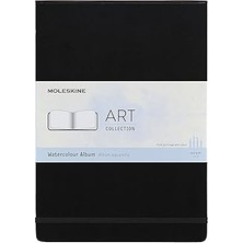 SHC4200 Moleskine Sulu Boya Albümü Çizim Defteri Not Defteri, Sert Kapaklı Elastik Kil