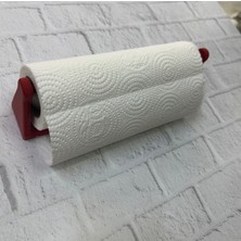 Zero Land Drnds Kırmızı Peçete Tutucu Dalı Duvar Tipi Kağıt Hlu Askısı