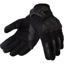 Vexo Stunt Siyah Korumalı Yazlık Motosiklet Eldiveni