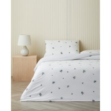 English Home Berryscus Kolay Ütülenir Çift Kişilik Nevresim Takımı 200X220 cm Mor