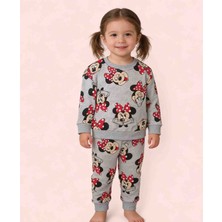 Slatco Kids Slatco Kız Çocuk Sevimli Baskılı Iki Iplik Takım