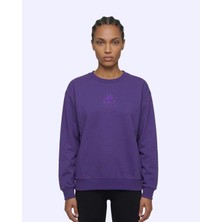 Kappa Milas  Crewneck Kadın Lacivert Comfort Sweatshirt