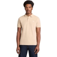 TB0A6VDPY941 Timberland Mıllers Rıver Pique Short Sleeve Polo Erkek T-Shirt Krem