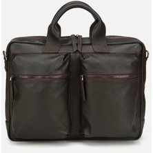 Hotiç 04CAH300800A480 ERKEK Deri Kahverengi Yumuşak Dokulu Laptop & Evrak Çantası