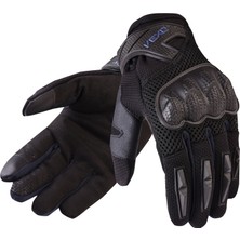 Vexo Stunt Mavi Korumalı Yazlık Motosiklet Eldiveni