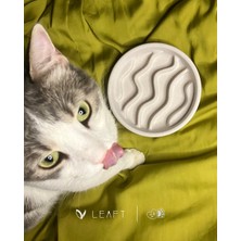 Leaft Design Wave Yavaş Yeme Mama Kabı - Veteriner Onaylı Özel Tasarım - Kedi ve Köpek Slow Feeder