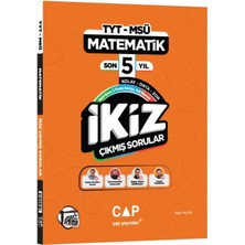 Çap Yayınları Tyt Msü Matematik Ders Platosu Son 5 Yıl Ikiz Çıkmış Sorular