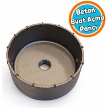 Nzb Panç Ucu Beton Buat Açma 120 mm Profesyonel Beton Delme ve Kanal Açma Için Yüksek Dayanımlı Model