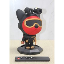 Derin Stok Astronot Şarjlı Projektör Gece Lambası