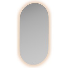 VitrA Prime 80443 LED’li Sensörlü Oval Banyo Aynası, 45x90 cm