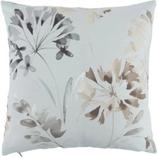 Decocenter Warm Winter Beyaz Kırlent Kılıfı