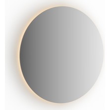 Vitra Prime 67043 Sensörlü Yuvarlak Banyo Aynası, 100 cm