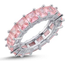 Merano Design Square Pembe Yüzük