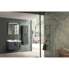 ACA Tasarım Roma 80CM Banyo Dolabı Takımı Boy Dolapsız