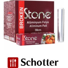 Broken Stone Alüminyum Folyo – 45 cm x 800GR (16’lı Koli)