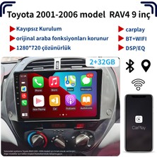 Dobest Toyota 2001-2006 Model Rav4  9 Inç/carplay/navigasyon/araç Multimedya Sistemi