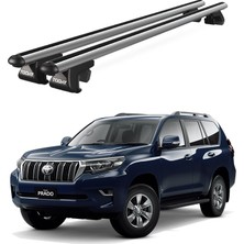 Today Auto Venüs Toyota Land Cruiser (2008-2021) Uyumlu Gri Ara Atkı Port Bagaj Tavan Barı