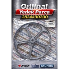 Arçelik Beko Çamaşır Makinesi Kasnak 2824490200 Tambur Kasnağı Orijinal Yedek Parça