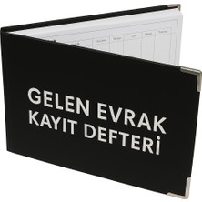 Gülşen Kırtasiye Gelen Evrak Kayıt Defteri 001 - 200 Numaralı