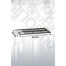 Bino Dolap Içi Organizer Düzenleyici Genişletilebilir Ayarlanabilir Çok Amaçlı Metal Raf Düzenleyici