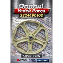 Arçelik Beko Çamaşır Makinesi Kasnak 2824490100 Tambur Kasnağı Orijinal Yedek Parça