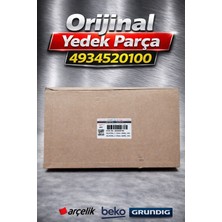 Arçelik Beko Buzdolabı SILIKONLU_125mm_KARE_FAN_GR  4934520100 Orijinal Yedek Parça