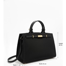 Yedideri Hudson Model Hakiki Deri Kadın Çantası - Lüks ve Şık El/omuz Çantası