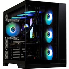 Bitfenix MH100 1000W 80+ Gold Psu 4X120MM Argb Fan Atx Temperli Cam Siyah Gaming (Oyuncu) Kasa