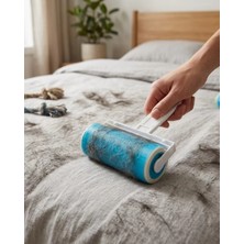Store Mania Ieg™ Evcil Hayvan Tüy Toplama Rulosu Kıyafet Koltuk Halı Temizleme Yıkanabilir Roller