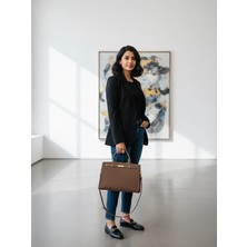 Yedideri Hudson Model Hakiki Deri Kadın Çantası - Lüks ve Şık El/omuz Çantası