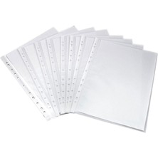 ŞEYLİŞEYLER Şeylişeyler - A4 Şeffaf Poşet Dosya 100’LÜ Paket Evrak Koruyucu 10 Paket