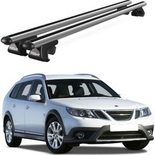 Today Auto Venüs Saab 9-3x (2009-2012) Uyumlu Gri Ara Atkı Port Bagaj Tavan Barı