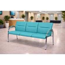 YRN Ofis Ofis Üçlü Bekleme Koltuğu Lobi Bekleme Sandalyesi Misafir Sandalyesi