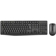 Frisby FK-4875QU Wireless Black Multimedia Keyboard & Mouse Combo